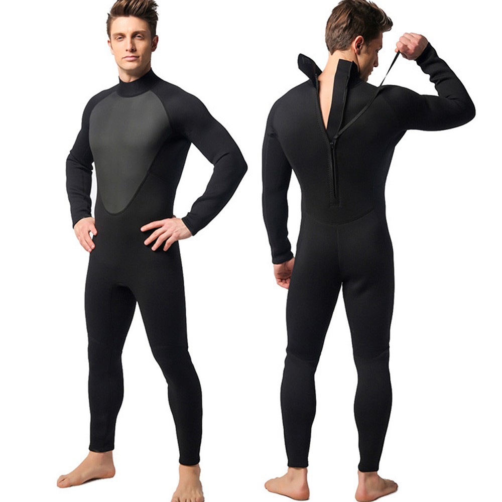 3mm Männer Neopren tauchen Anzug Tauchen Tauchen springen Surfen Warme Neoprenanzug S/M/L/XL/ XXL