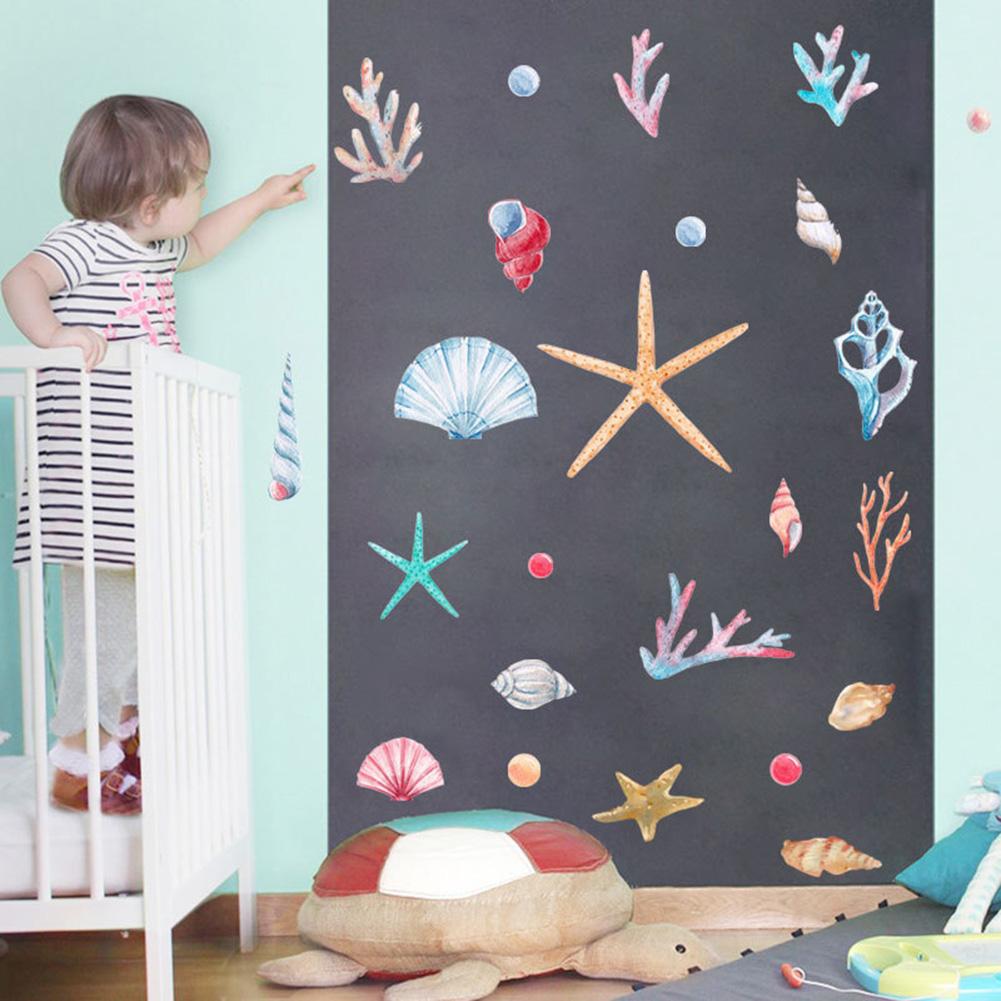 Sternen Ozean Meer Wal Stern Hülse Fisch Zauberstab Aufkleber Klebstoff Aufkleber Wohnzimmer Schlafzimmer Veranda Dekorative Malerei Zauberstab Aufkleber
