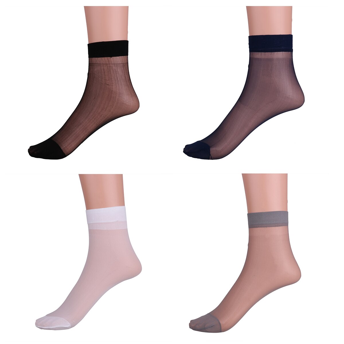 Geschäft Herren Sommer Socken Dünne die Seide schier Über Knöchel Länge dehnbar Nylon Atmungsaktive Beiläufige Kurze Besatzung Socken Männlich Kühlen Socken