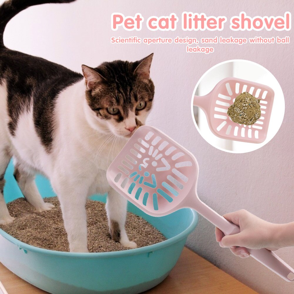 Kunststoff Katzenstreu Schaufel Abfall Schaufel Haustier Cleanning Werkzeug Katze Sand Reinigung Wc Für Hund Katze Pflege Werkzeug