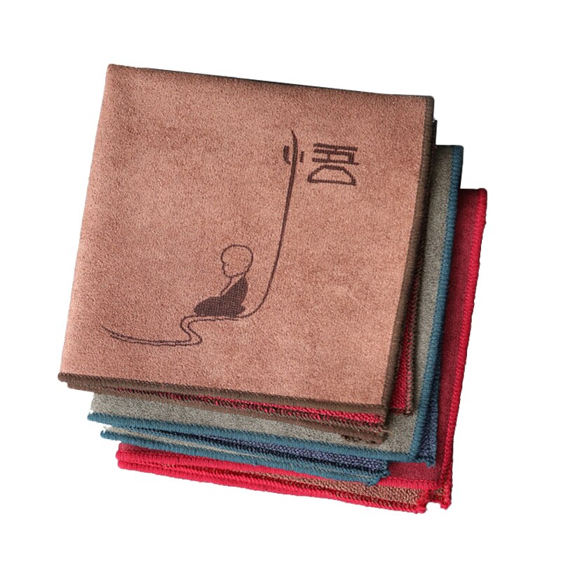 2Stck Chinesischen Tee Serviette Baumwolle Leinen Tee Handtuch Jahrgang Tischdecke China Kung Fu Tee Party Zubehör Teekanne Halfter Schreibtisch tuch