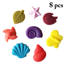 8Stck Mini Nette Wein Glas Charme Silikon Verschiedene Arten Wein Glas Marker Wein Glas Schild Bar Zubehör Für Party