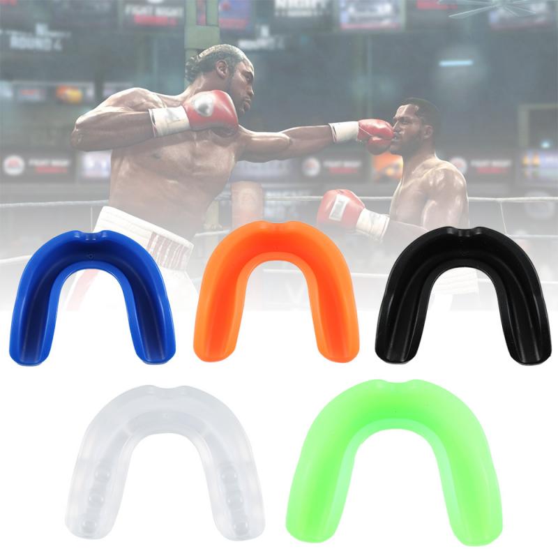 Neue Mund Schutz Mundschutz Zähne Schützen Für Boxen FußBall Basketball Karate Muay thailändisch Sicherheit Schutz Erwachsene Und Kinder7