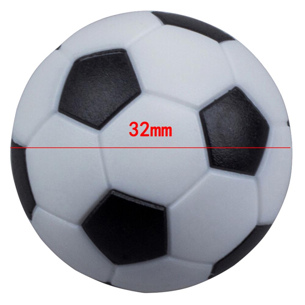 Neue 4 stücke 32mm Kunststoff TischfußBall FußBall Ball dauerhaft Tisch Spiel FußBall Zubehör P0Q2