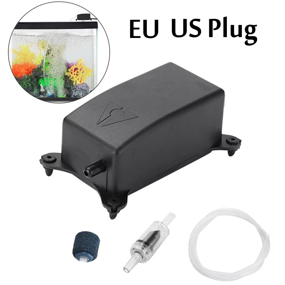Aquarium Luftpumpe Bausatz Aquarium Oxygenator Mini Tragbare Luftpumpe Ultra niedrig Lärm Aquarium Sauerstoff Pumpe Aquarium Zubehör