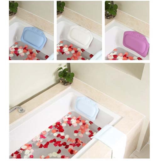 heiße Badewanne Gepolsterten Spa Schlecht Kissen Wasserdicht Saug Tassen Nacken Entspannende Badewanne Schlecht Kissen