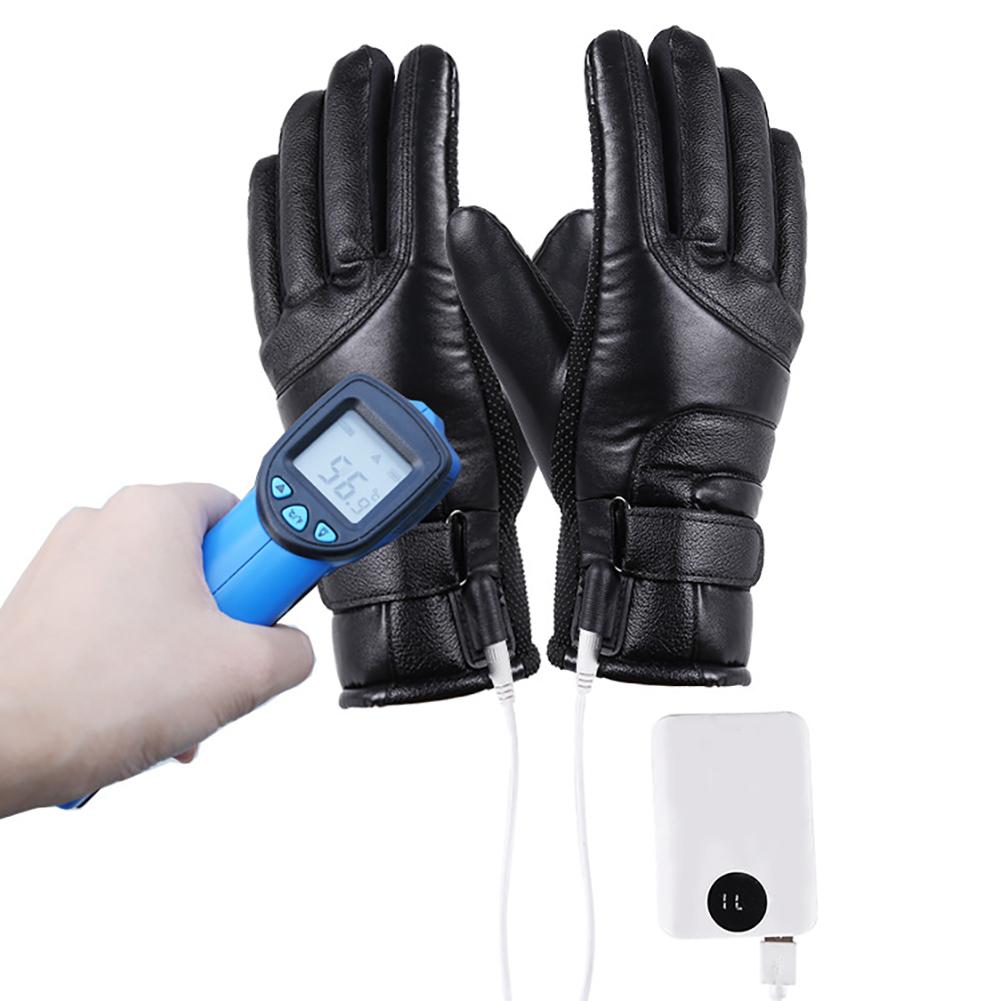 HEIßE VERKÄUFE! Motorrad draussen Reiten Heizung Handschuhe USB Energie Stufenlose Temperatur Kontrolle