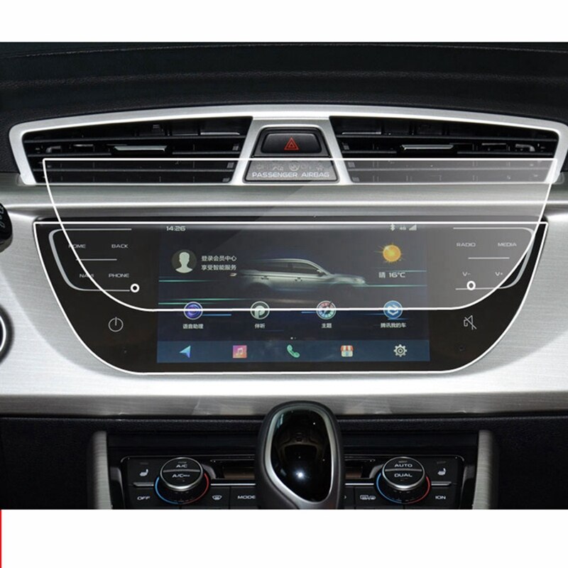 Auto DVD Navigation Sn Glas Schutzhülle Gehärtetem Film für Geely Atlas,Boyue,NL3,SUV, Proton X70,Emgrand X7,GS,GL