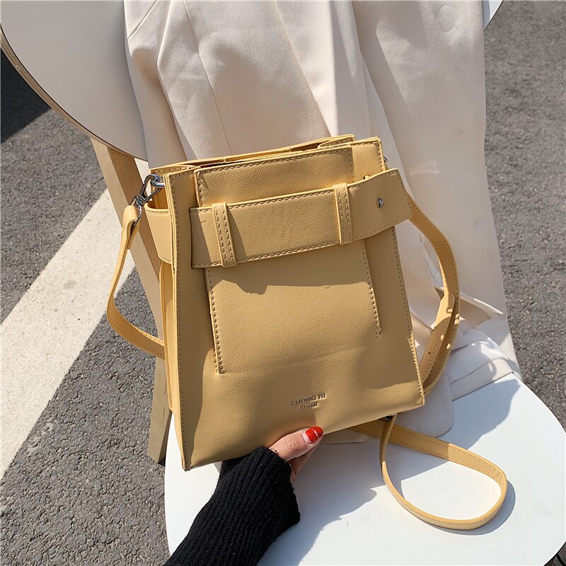 Frauen Pu Leder Handtaschen Damen Schulter Tasche Umhängetaschen für Frauen lässig Weibliche Tote Bote Taschen