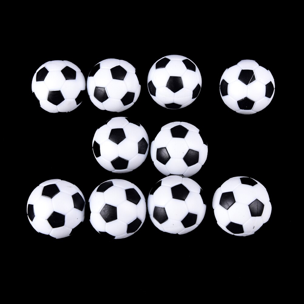 10 teile/satz dia 32mm Kunststoff TischfußBall FußBall FußBall Ball FußBall Fussball Sport Runde drinnen Spiel