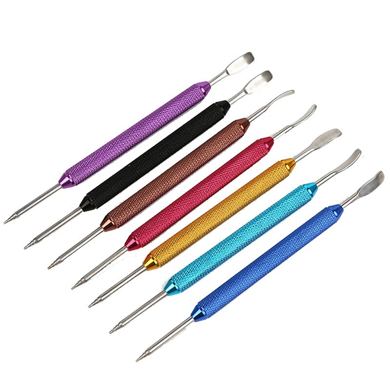 Kaffee Latte Schaum Kunst Stift Nadel Spachtel Edelstahl Barista Werkzeug Kaffee Latte Edelstahl Kunst Stift Werkzeug Zufällige Farbe