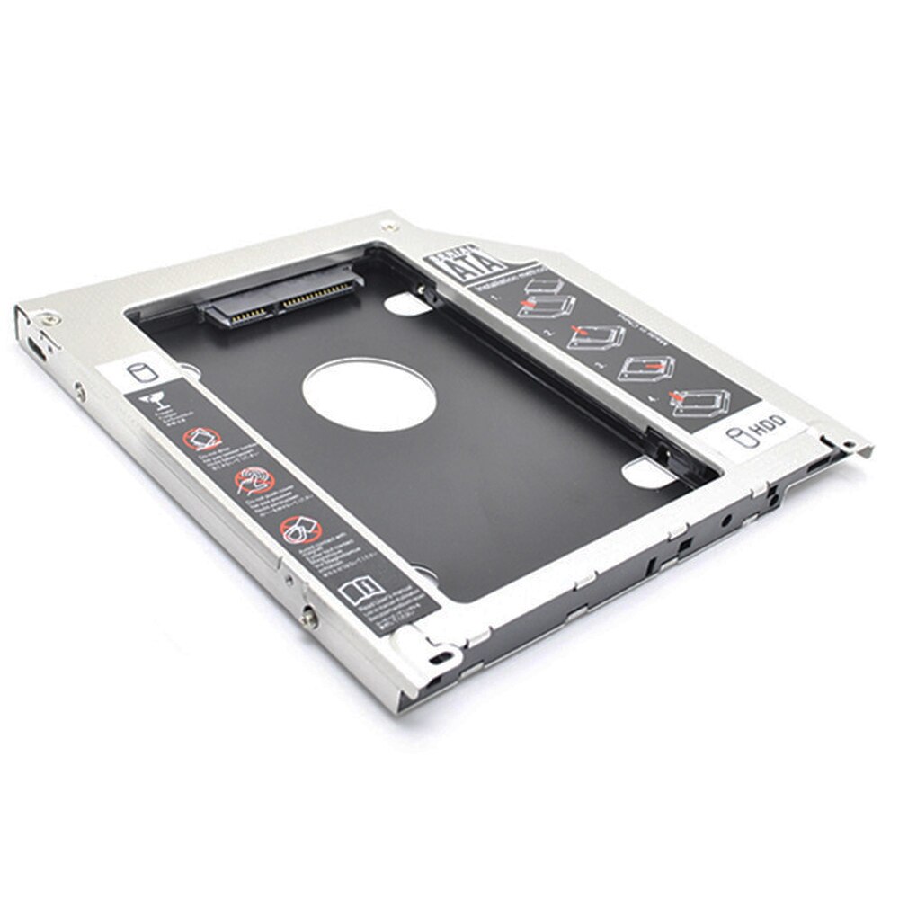 Externe HDD Caddie 2nd SATA zu SATA 2.5 "Festplatte SSD Gehäbenutzen Für MacBook MC373 MD318 MD322 MC723 CD DVD RW optisch Bucht