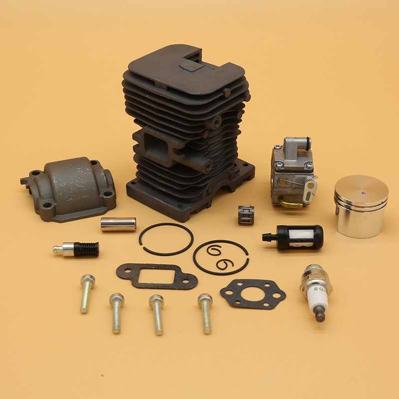 Kettensäge 37mm & 38mm Motor- Zylinder Kolben Vergaser passen Für STIHL 018 017 Frau170 Frau180 Frau 180 170 Gas KettensäGen Ersetzen Teile