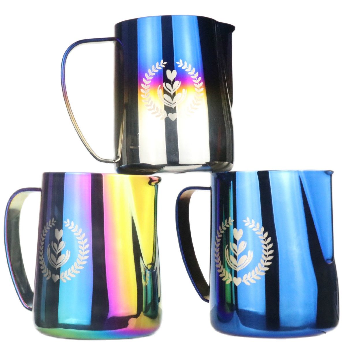 Edelstahl Farbe Himbeere Tasse 350/600ml Zeichnung Glas Milch Tasse Phantasie Milch Tasse Kaffee Utensil