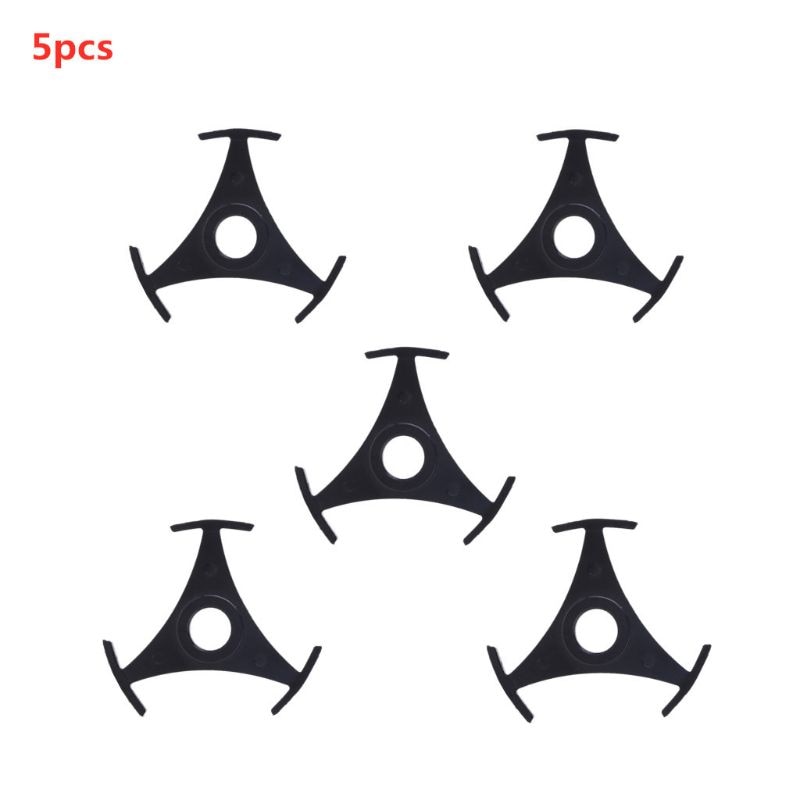 dauerhaft 7 Zoll Vinyl aufzeichnen Adapter Konverter Für 45RPM Plattenspieler Phonographen Zubehör Schwarz 5 stücke