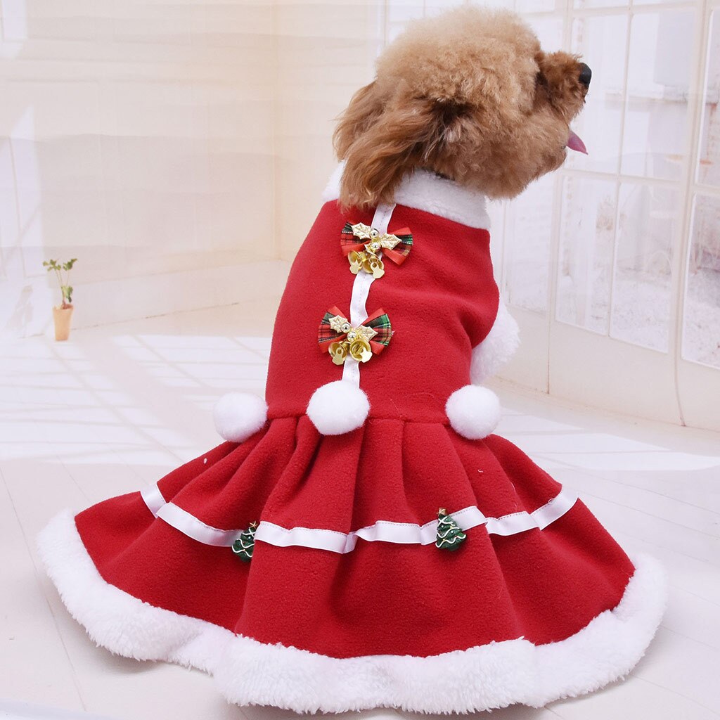 Weihnachten Hund Kleidung Haustier Hund Kleid Einfarbig Weihnachten Mantel Sweatshirt Weste Haustiere Katze warm Welpe Mäntel Jacken