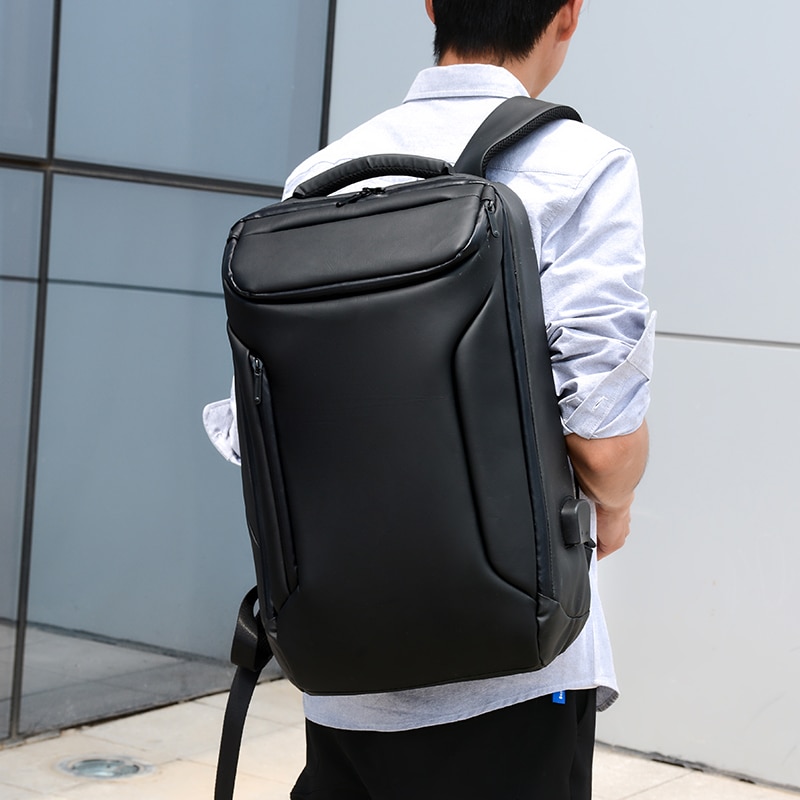 Rucksack Männer Rucksack Nylon Geschäft Wasserdichte Rucksack Mochilas Männlichen Multifunktionale Schüler Schulter Tasche