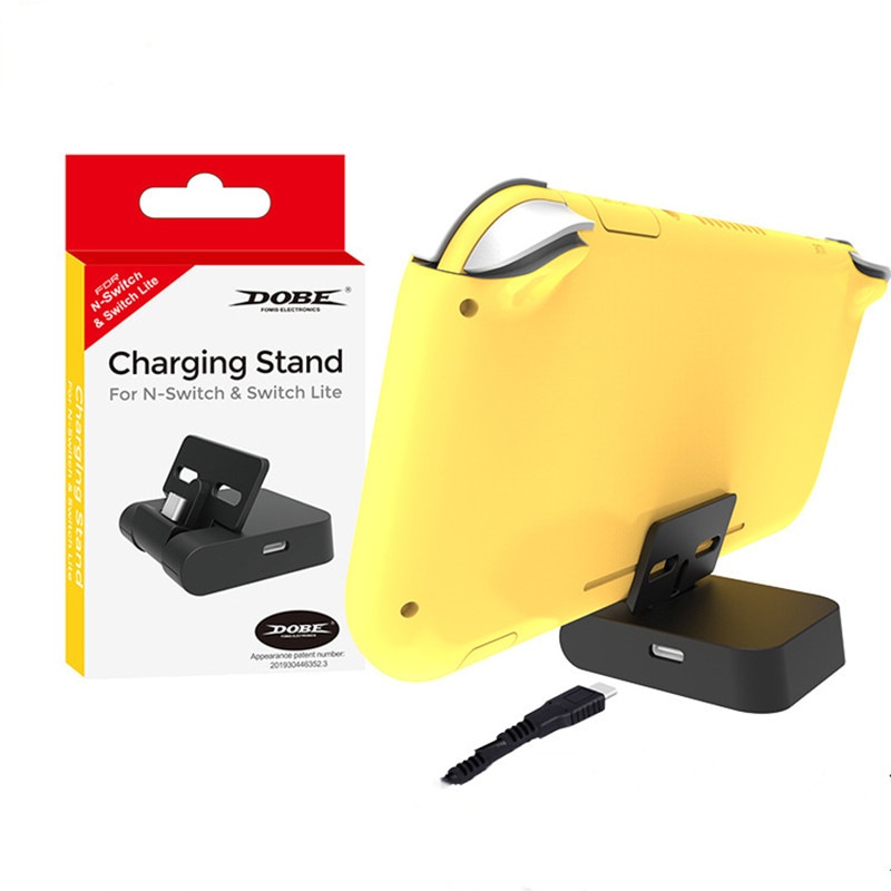 Ladegerät Stehen für Nintendo Schalter und Nintendo Schalter Lite, ladegerät Bahnhof Dock für Schalter Lite ConsoleType-C USB Ladegerät