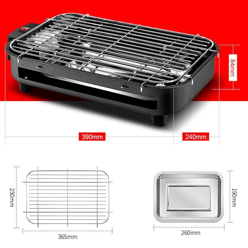 Multifunktionale Elektrische Grill Grill Haushalt Rauchfreien Teppanyaki Grill Grill Elektro Grill 220V drinnen Grill Machin