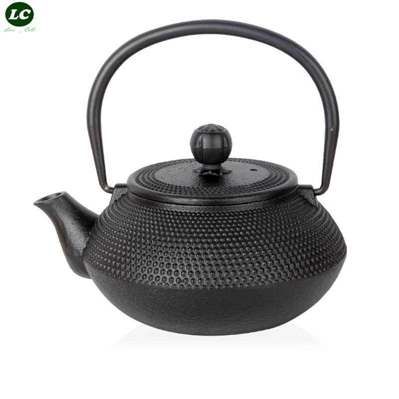 Küche Esszimmer Bar Kochgeschirr Wasserkocher eisentopf Keine beschichtet Guss eisen topf Handgefertigte Teekanne Gekochten Tee Eisen Topf Tee 600 ML 1200 ML
