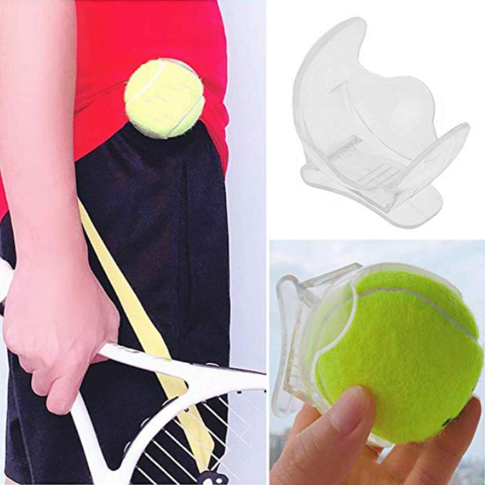 Professionelle Tennis Ball Clip dauerhaft und Tragbare Tennis Ball Ausbildung Ausrügestochen Halfter Tennis Zubehör