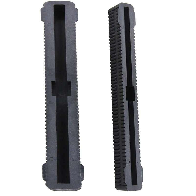 2Stck Surfen Longboard Surfbrett Zentrum Flosse Kasten Schwarz 8 zoll