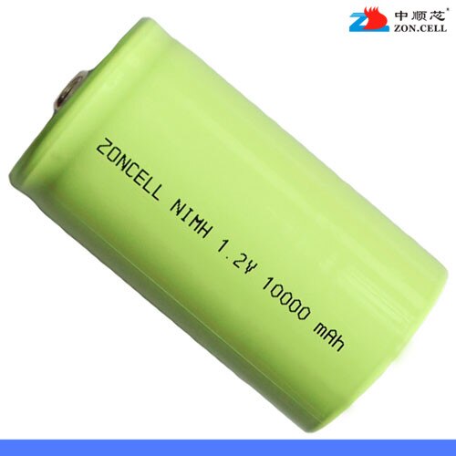 in Höhle kern 10000 mAh gasherd zündung taschenlampe Nein. 1 D R20 1,2 V Ni MH akku Li-ionen-zelle