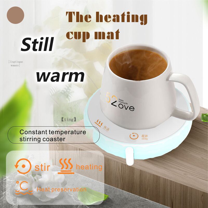 Intelligente Magnetische Rührer USB Heizung Mischen Tasse Pad matt Hause Büro Winter Wärmer Milch Kaffee Heizung Mischer Thermostat Heizung Pads