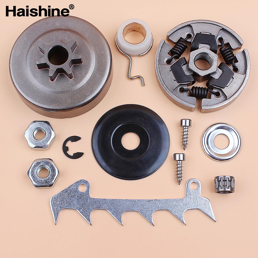 .325 'Kettensäge Kupplung Trommel Stoßstange Spitze Schraube Schneckengetriebe Unterlegscheibe Lagerbier Bausatz Für STIHL Frau210 Frau230 Frau250 025 023 021 garten Werkzeuge