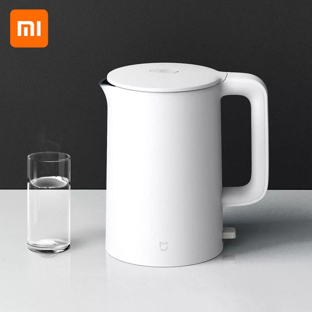 Xiaomi mijia Elektrische Wasserkocher Schnelle Heißer kochendem Edelstahl Wasserkocher Teekanne Intelligente Temperatur Kontrolle Anti-Überhitzung 1A