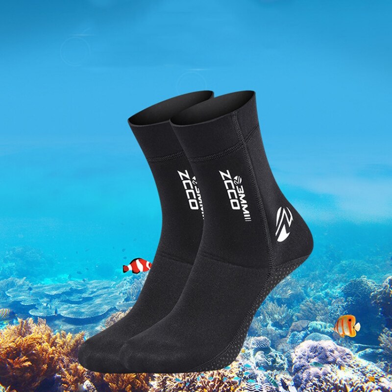 3mm Neopren Tauchen Socken Stiefel Kalten schutz Wasser Schuhe nicht-Unterhose Strand Stiefel Neoprenanzug Schuhe Schnorcheln Tauchen Surfen stiefel