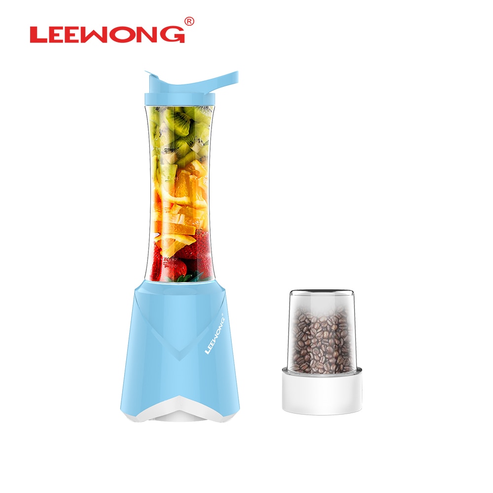 LEEWONG Elektrische Mini Multi-funktionale Automatische Tragbare Rührgerät Haushalts Kaffeemühle Obst Entsafter draussen