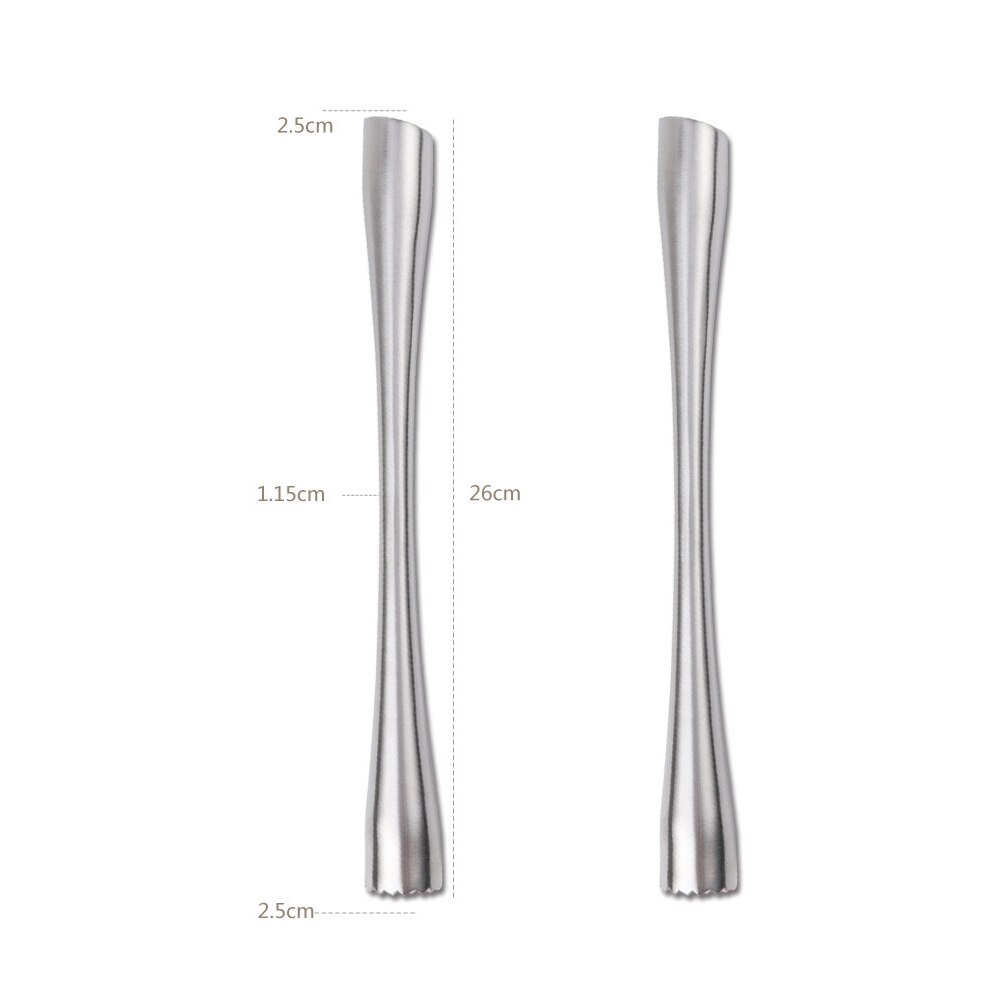 Kreative Edelstahl Eis zermalmen Stange Cocktail Muddler Swizzle Stock Bar DIY Eis Brecher Stange Hammer Barmann Bar Werkzeuge