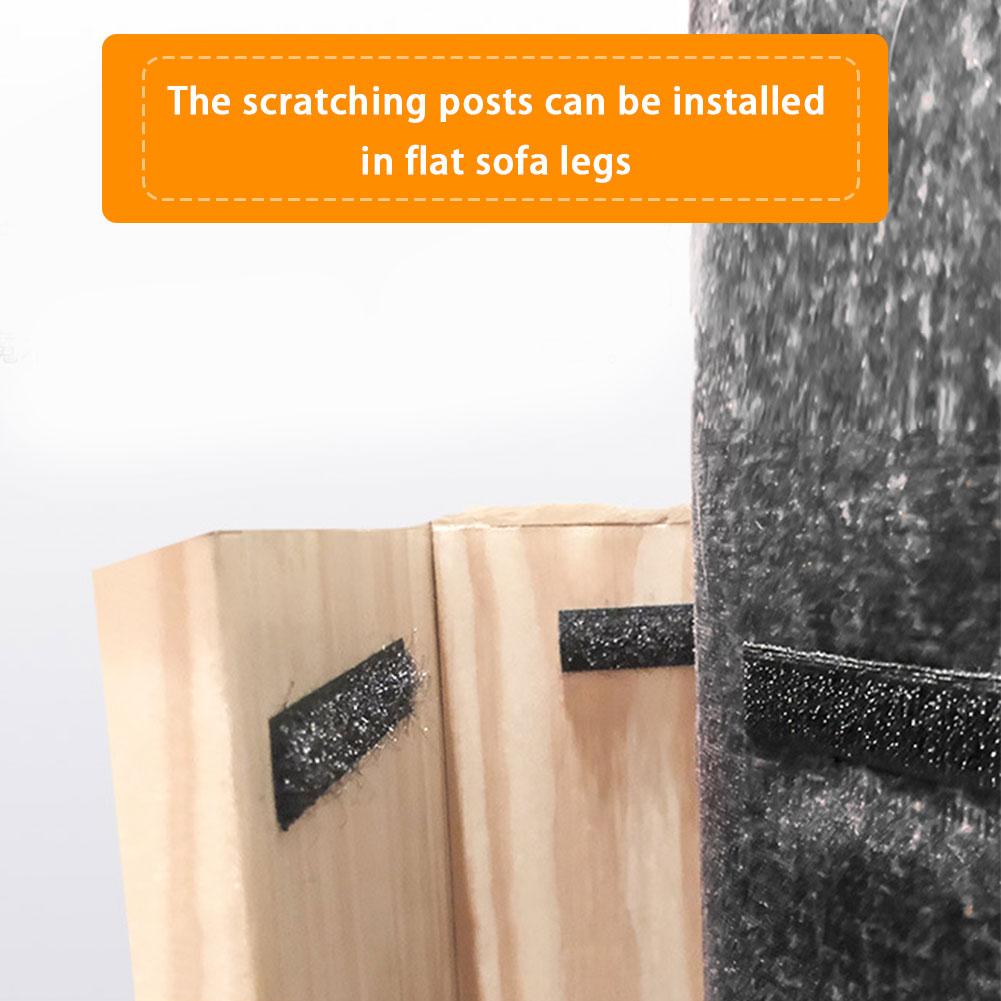1Stck Katze Kratzer Bord Haustier Kätzchen Zauberstab Ecke Kratzen matt Post Baum Scratcher Sisal Hanf Kätzchen Haustier Katze Klettern rahmen