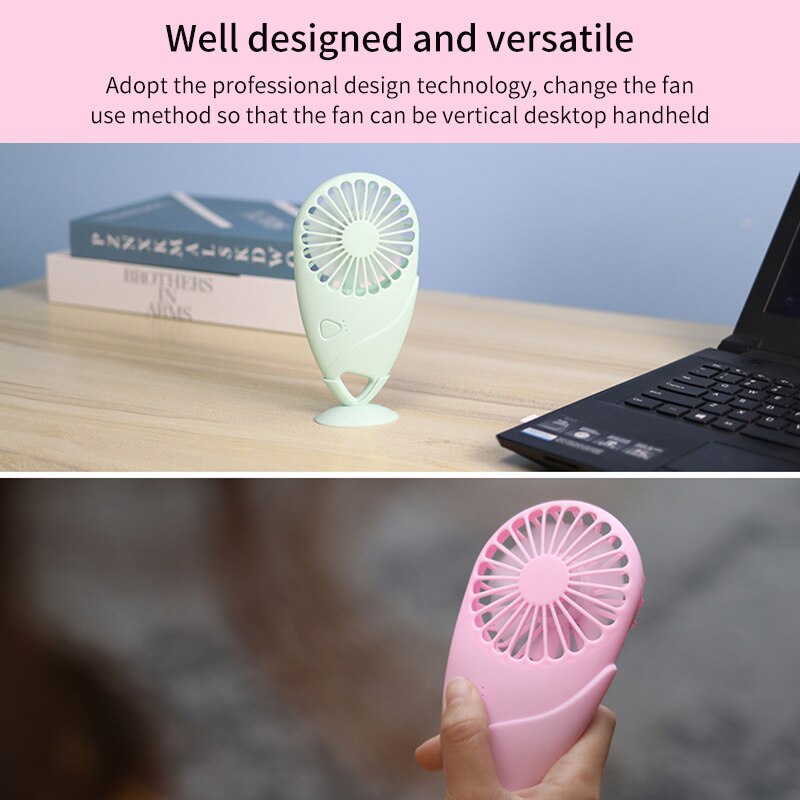 Mini Tragbare Tasche Fan Kühle Luft Hand Reise Kühler Kühl Schreibtisch Mini Fans Energie Drei Modi Mit Starken Wind Energie