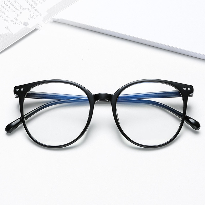 Jahrgang Tendenzen Büro Anti Blau Licht Übergroßen Gläser Computer Frauen Blau Blockierung Spielen groß Größe Männer Brillen Rahmen