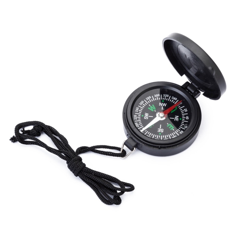 Taschenuhr kippen Kompass Tragbare Camping Wandern Navigation Kompass Auto Kompass Mit Schlüsselband
