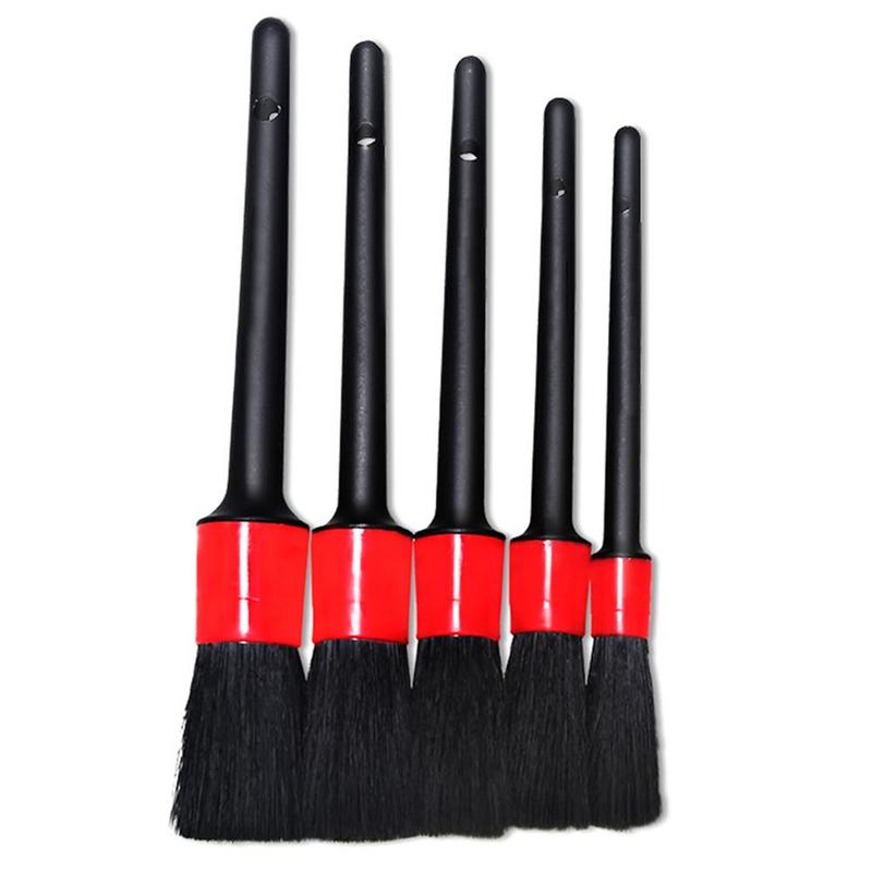 5 stück von Auto schönheit pinsel Auto reinigung liefert Auto reinigung schönheit Bausatz Armaturenbrett Luft Auslauf reinigung pinsel werkzeug Auto waschen acc
