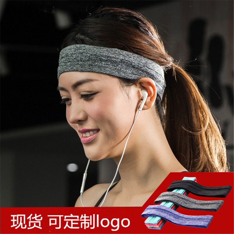 Fitness Sport Haar Band Yoga Haar Band Haar Band Joggen Schweiß Absorbieren Kieselsäure Gel Anti-Unterhose SchweißBand Stirnband Sport schal