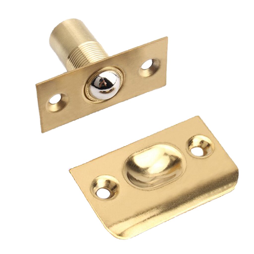Edelstahl Tür Riegel Schrank Schrank Rolle Ball verriegeln Schloss Holz Tür Stoppt Möbel Hardware-