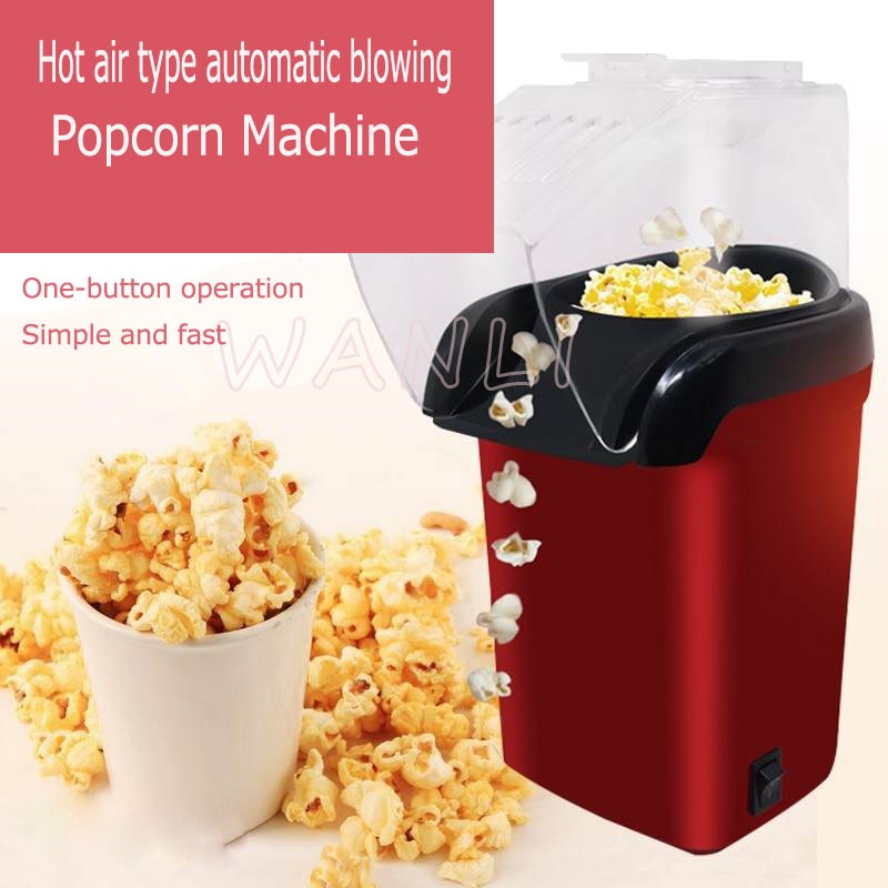 PM-1200 DIY Mini haushalt heißer luft öl-freies Popcorn maschine hause küche mais Popcorn maschine elektrische mais maschine