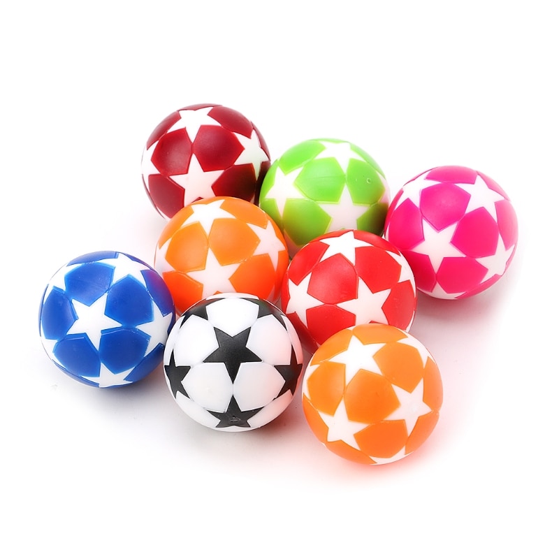 OOTDTY 2 stücke 32mm Kunststoff Tisch FußBall Ball FußBall Foosball Fussball Maschine Teile