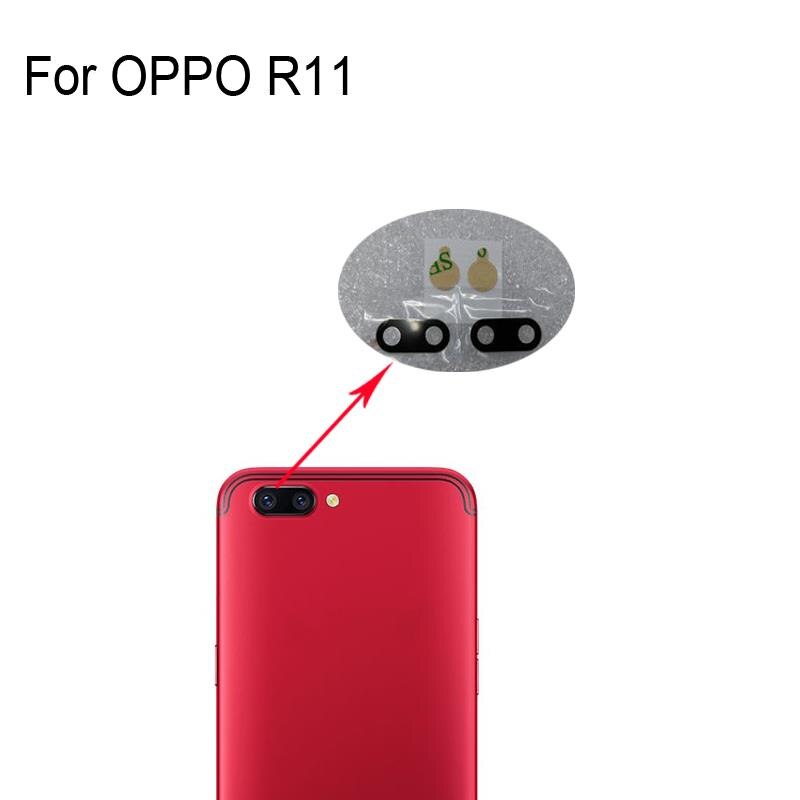 Original Neue Für OPPO R11 r11 Hinten Zurück Kamera Glas Objektiv Für OPPO R11 Reparatur Ersatzteile Für OPPOR11