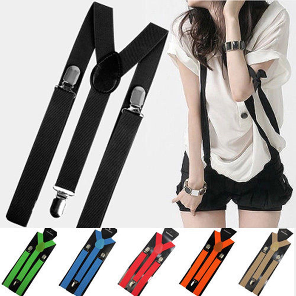 NEUE Hosenträger Gürtel 1:1 unisex Frauen und Herren Zubehör Nylon Gürtel Süssigkeit Farbe Einstellbar Dünne Clip Auf