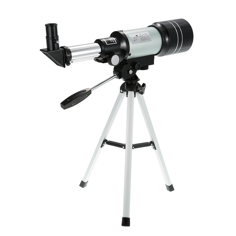 F30070M Monokulare draussen Teleskop HD 150X Refraktive Astronomische Teleskop H6mm/H20mm Okular mit Stativ Barlow Objektiv