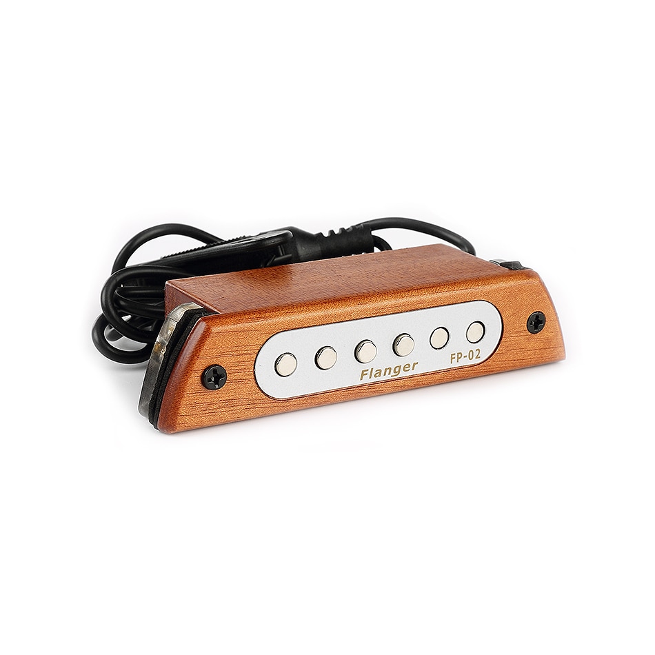 Flanger FP-02 Holz Akustische Gitarre Schallloch aufsammeln Magnetische aufsammeln Für 39 '/40'/41 '/42' Akustische Gitarre Zubehör