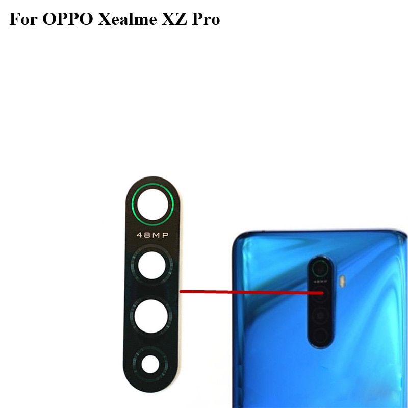 Für Oppo realme XZ Profi Ersatz Zurück Hinten Kamera Objektiv Glas Für Oppo realmeXZ Profi Telefon Teile