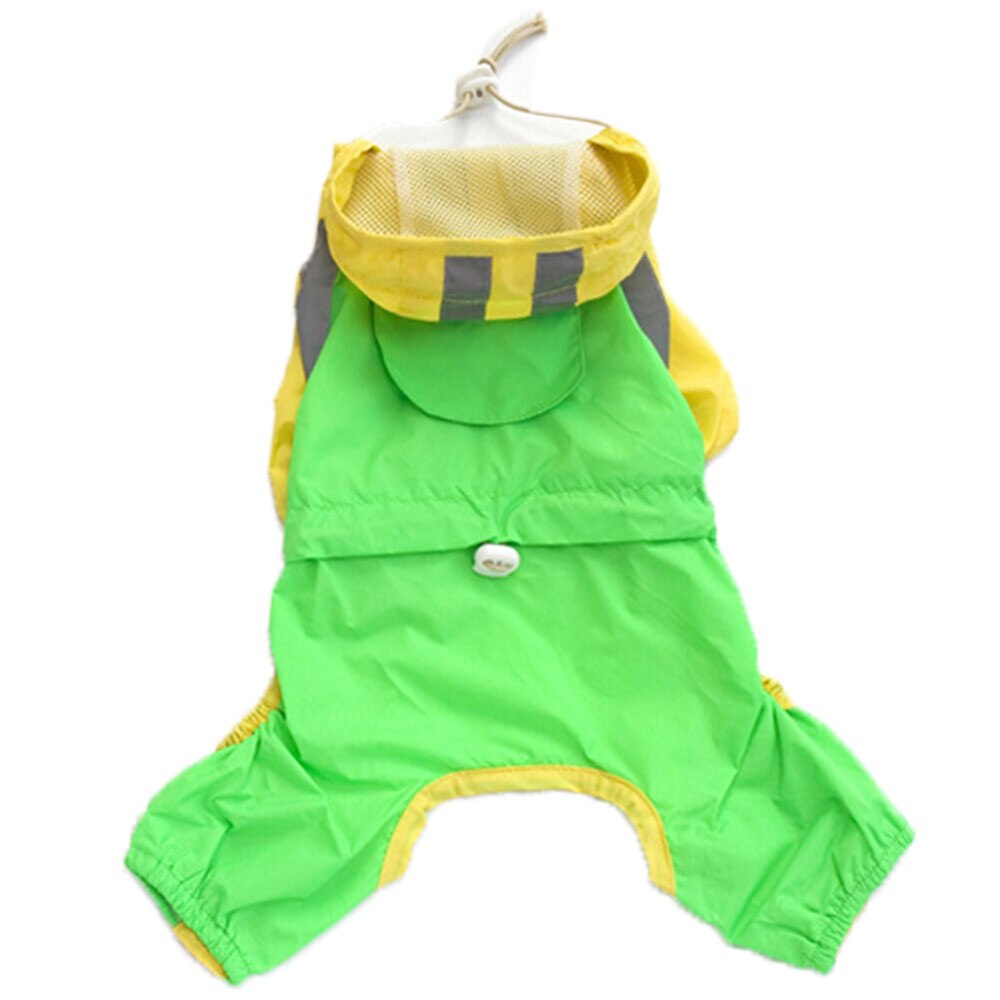 Haustier Hund Regenmantel Kleidung Haustier Hund Regenmantel Mit Kapuze Wasserdichte Regen SchöNe Jacken Mantel Bekleidung Kleidung Kleine Große Haustier