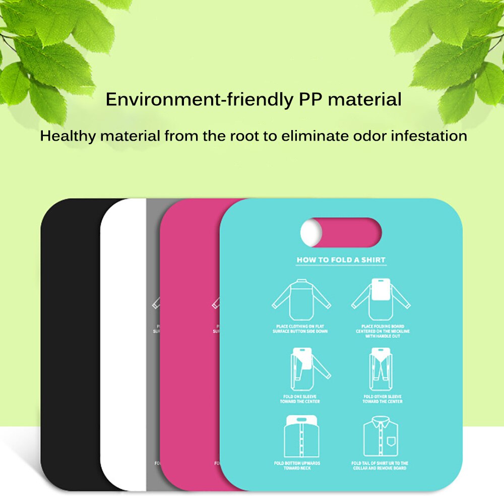 Kreative Schnelle Kleidung Falten Bord Kleidung Organisation Hemd Ordner Reise Rucksack T-Shirt Dokument Startseite Wandschrank Organizer