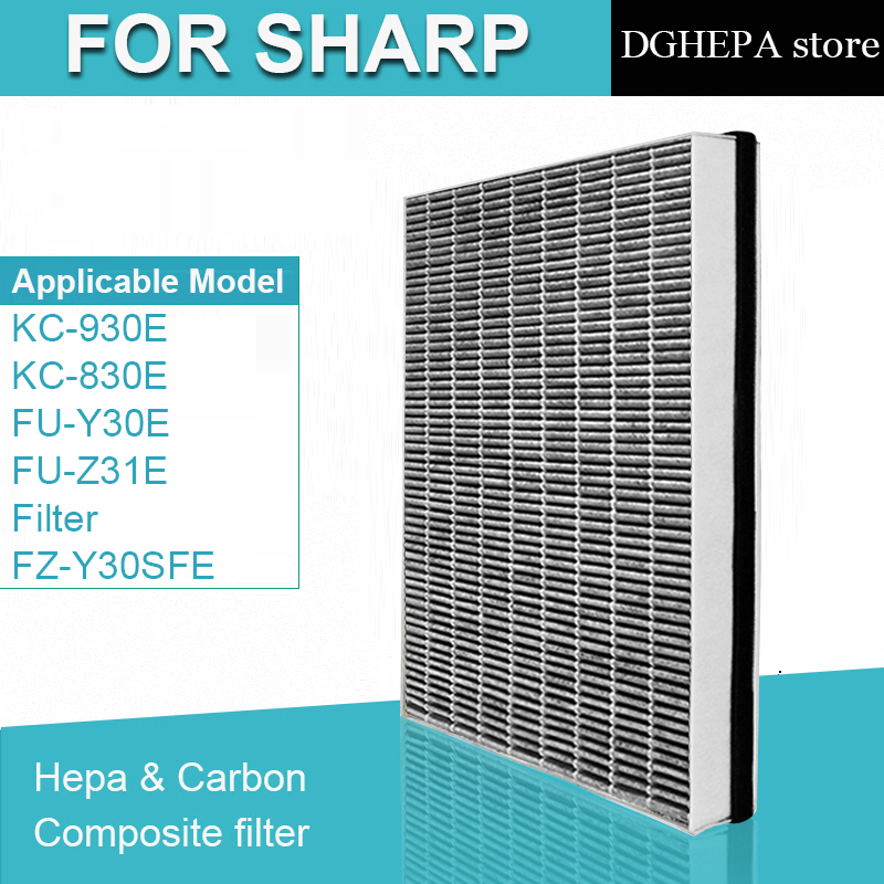 Für Scharf luftreiniger Filter FZ-Y30SFE KC-930E FU-Z31E FU-Y30E FU-Z31Y KC-830E luftreiniger Ersatz Zubehör teile